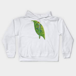 Red-eyed treefrog Kids Hoodie